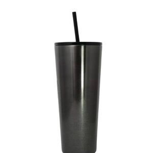 Starbucks Black Silver Glitter Gradient 24oz Cold